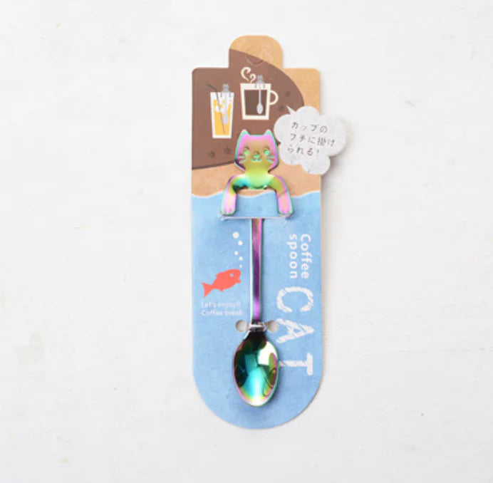 Stainless Steel Cat Spoon and Stirring Spoon