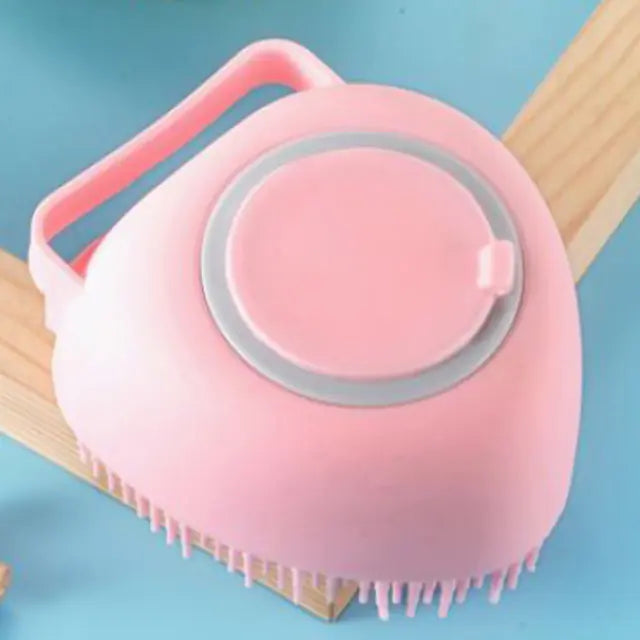 Silicone Bath Brush for Dogs and Cats Grooming Tool