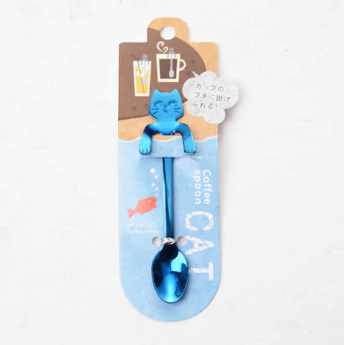 Stainless Steel Cat Spoon and Stirring Spoon