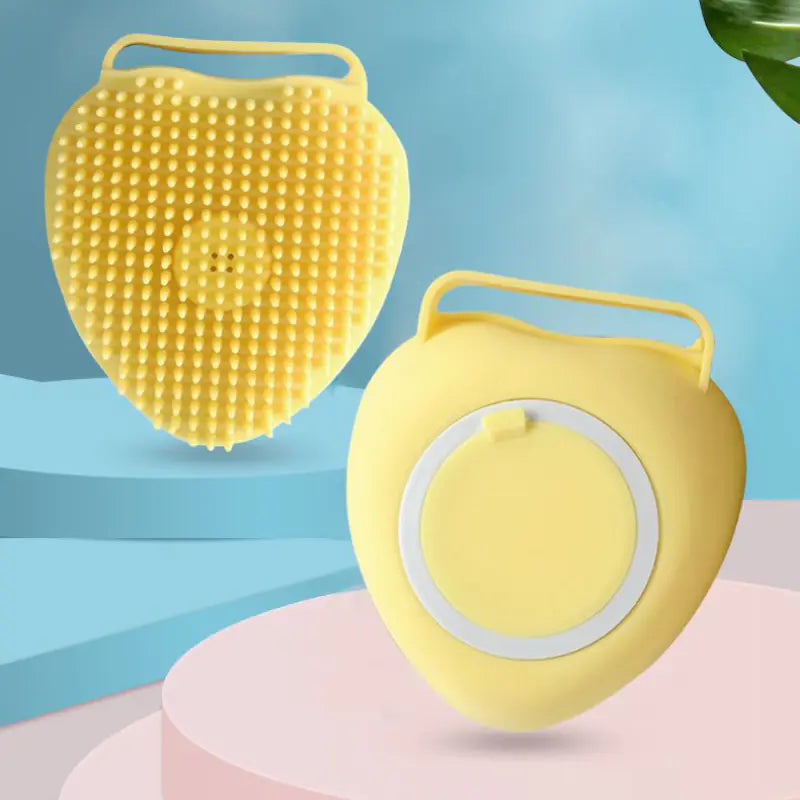 Silicone Bath Brush for Dogs and Cats Grooming Tool